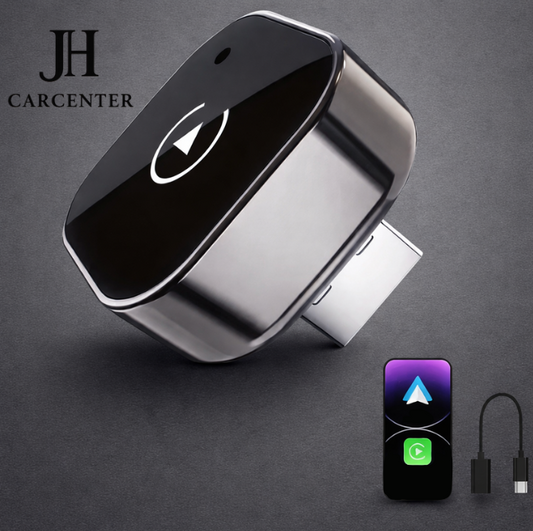 2-in-1 Draadloze CarPlay & Android Auto Adapter usb to usb c kabel